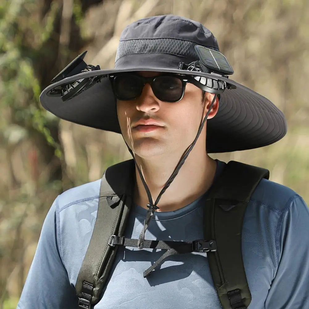 Cool Breeze Solar Hat