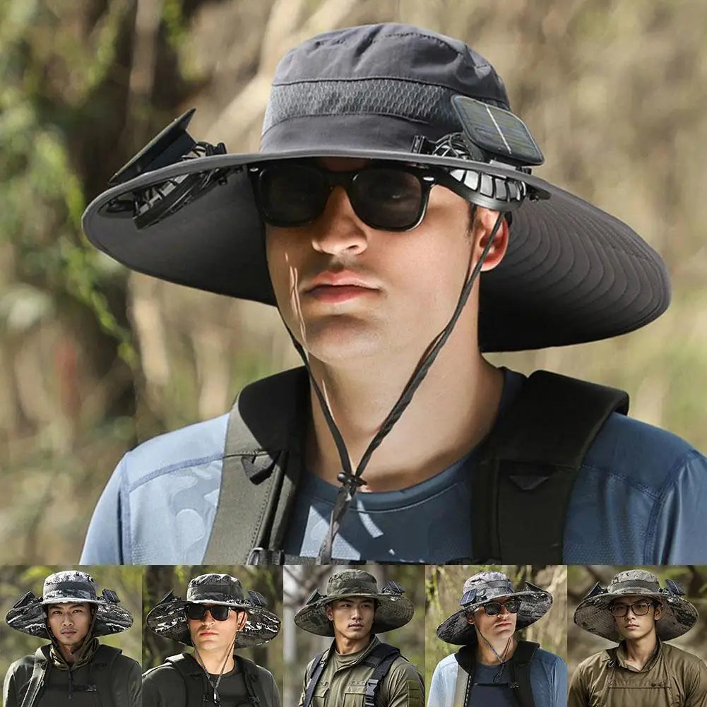Cool Breeze Solar Hat