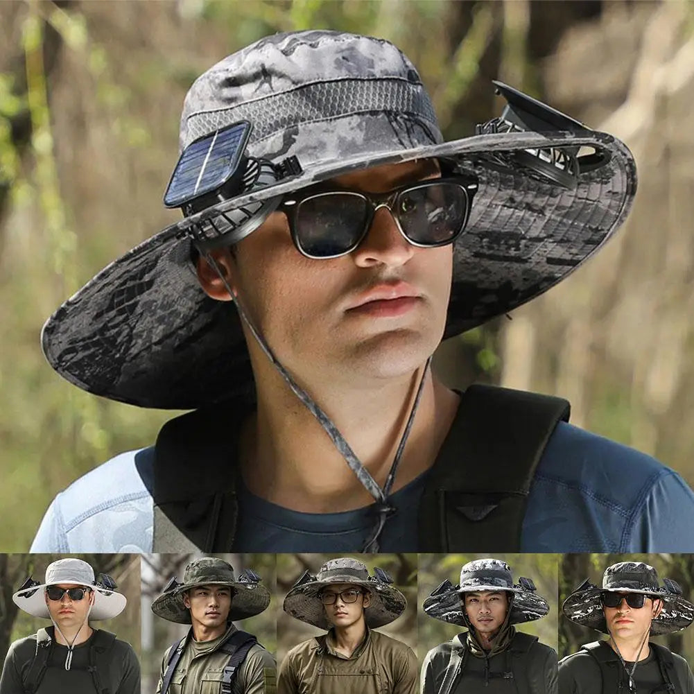 Cool Breeze Solar Hat